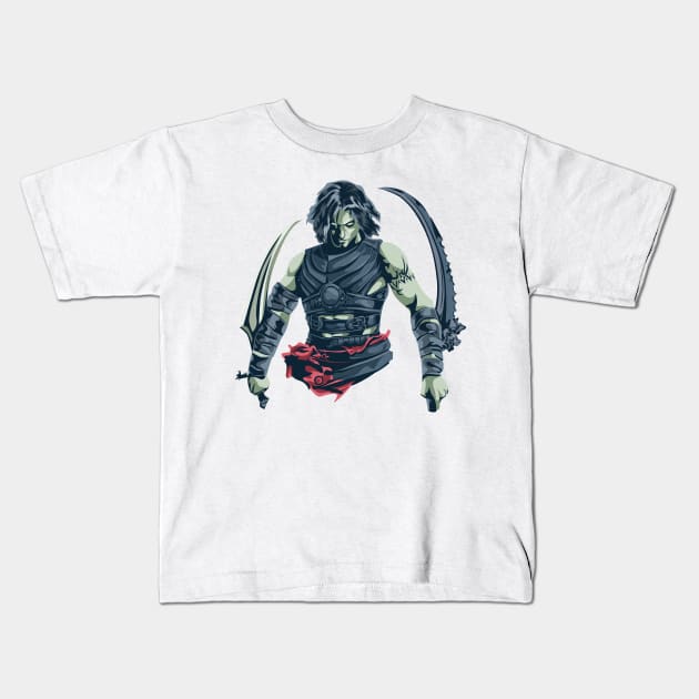 Prince of persia Kids T-Shirt by dbcreations25